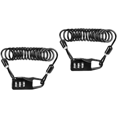 Security Bike Chain Lock Anti- Cable Lock Motorcycle Helmet Lock • $11.58