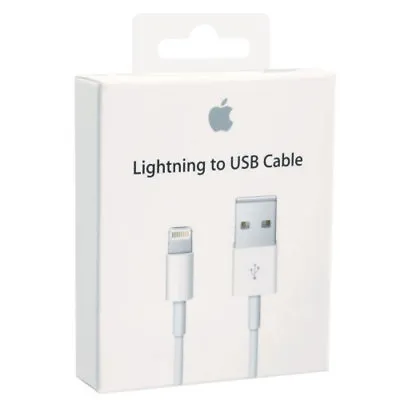 Genuine Apple IPhone IPad Lightning USB Charger Cable Original MD818Z • £12.90