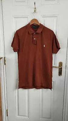 NEW Polo Ralph Lauren Brown Polo T Shirt Size Large L Mens New Without Tags • £18