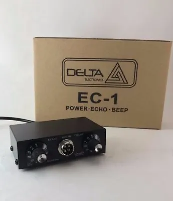 RANGER 6 PIN DELTA EC1 DYNAMIC MIC AMPLIFIER / ECHO CHAMBER W/ ROGER BEEP CB • $74.95