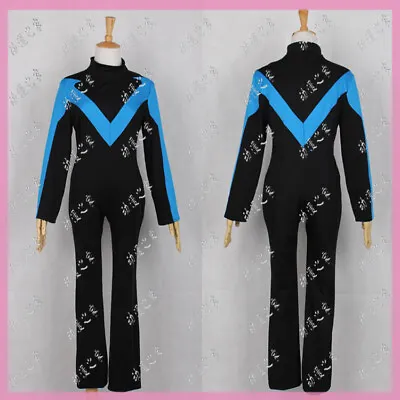 $88.06 • Buy Young Justice Nightwing Robin Jumpsuit Party Halloween Christmas Cosplay Costume