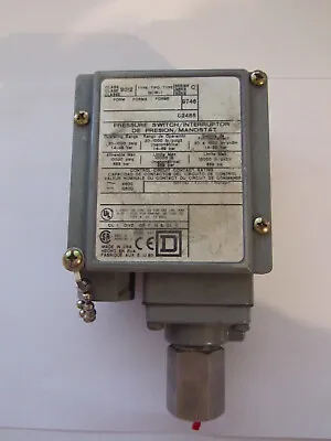 $500 • Buy Schneider Electric Square D 9012gcw-1 Ser C  Pressure Switch 20-1000 Ps Used