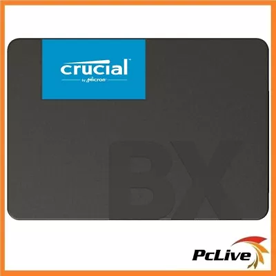 Crucial BX500 480GB 2.5' SATA3 6Gb/s SSD - 3D NAND 540/500MB/s 7mm MTBF Acronis  • $94.90