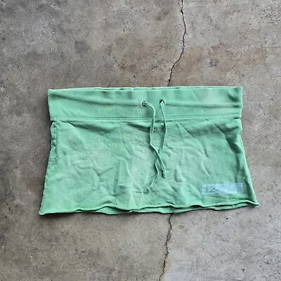 Y2k Vintage Micro Mini Skirt Faded Old Navy Green M Jersey  • $24.88