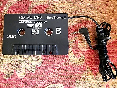 £5.75 • Buy Skytronic 289885 IPod MP3 CD 3.5mm Audio Cassette Car Music Adaptor 1.5m Lead