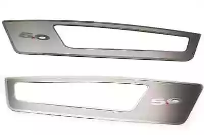 2010-2014 MUSTANG V6 GT Brushed Door Guards Polished  5.0  Lettering And Trim • $179.95