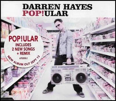 $7 • Buy DARREN HAYES - POP!ULAR - Rare Oz CD Single 2004 - POPULAR - Savage Garden