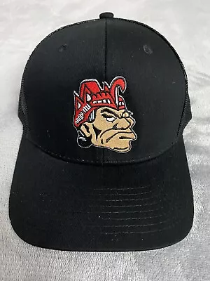 Sdsu San Diego State Throwback Monty Football Aztecs Black Trucker Hat Cap New • $15.96