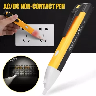£3.49 • Buy Voltage Pen Electric Power Alert Detector Tester UK 1AC-D Volt Non Contact