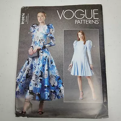 Vogue Sewing Patterns Dresses R10974 Size 16-24 Uncut • $12.99