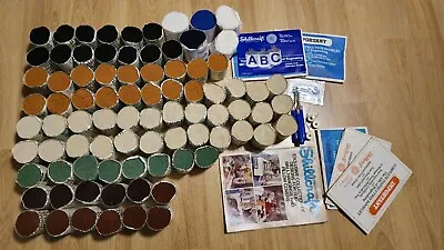 LOT Of 83 Assorted Vintage Shillcraft/Readicut Rug Making Yarn And Hook Tools • $70