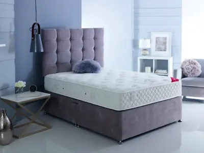 Silk Latex Mattress 1800 Pocket Spring Firm Free Express Delivery • £699