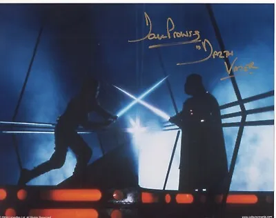 DAVE PROWSE Signed 10x8 Photo STAR WARS DARTH VADER COA • £129.99