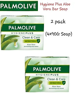 Palmolive Aloe Vera Bar Soap - 4x90g • £7.90