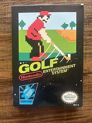 1989 CIB NES Golf (Nintendo Entertainment System) Black Box Original  • $149.99