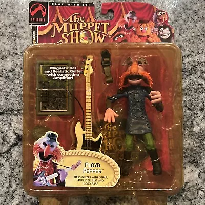 The Muppet Show - Floyd Pepper - Series 2 Red Shirt Muppets Figure By Palisades • $35