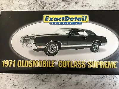 EXACT DETAIL1971 OLDSMOBILE CUTLASS SUPREME SX  1/18 DIECAST 24 Of 2000 MADE • $190