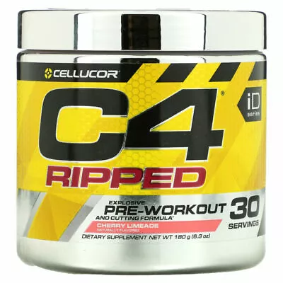 Cellucor C4 Ripped Pre-Workout Cherry Limeade 30 Srv ID Series Original Exp 5/24 • $34.99