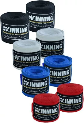 Winning Streak Pro 180 Inch Hand Wraps For Boxing Gloves Hand Wraps Pack Of 4 • $24.75