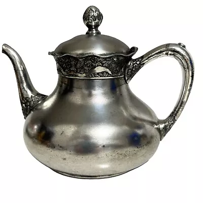 Antique Pairpoint MFG Co Quadruple Plate Silver Plate Tea Pot Coffee Pot • $49.99