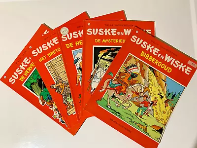 Suske En Wiske-lot Of  5 Books • $29.40