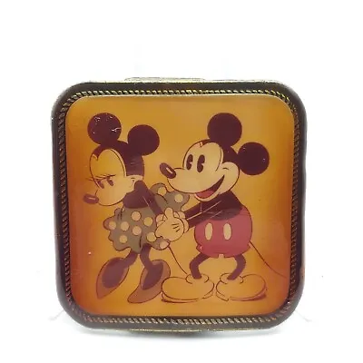 Vintage Official Disney Masterwork Mickey Mouse Minnie Mouse Belt Buckle • $29