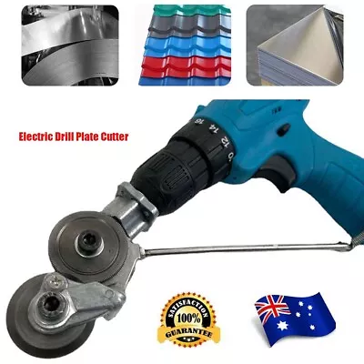 Electric Cutting Sheet Cutter Drill Plate Sheet Metal Nibbler Precise For Ryobi • $18.04
