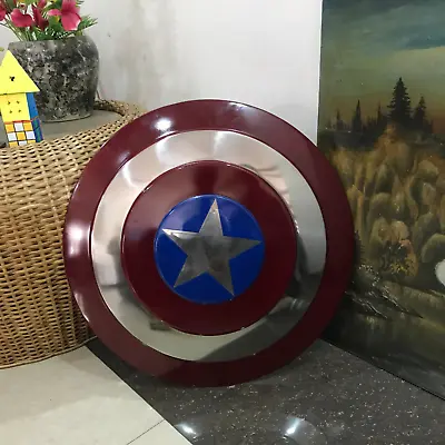 Winter Soldier Captain America  Shield Metal Prop Replica Shield Avengers Legend • £49.99