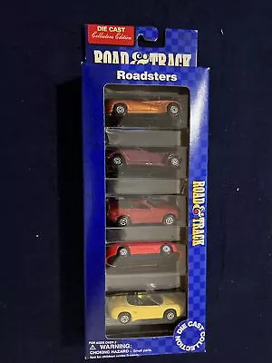 VTG Maisto Road & Track ROADSTERS 5 Pack Die Cast NEW 12087T Porsche Convertible • $15