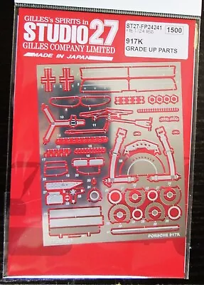 PHOTOETCH: 1/24 FP24241 For Fujimi Porsche 917K • $15