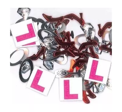 Hen Party L Plate Table Confetti Hen Night Sprinkles Table Decoration • £1.99