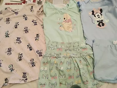 Lot 5 Piece Baby Girl Size 24 Months Jumping Beans Minnie Mouse Winnie-the-Pooh  • $5.99