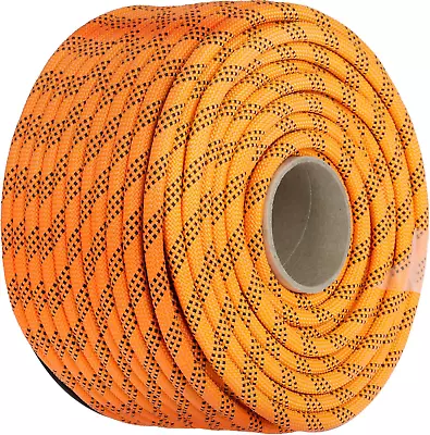 Mophorn 9/16 Inch Double Braid Polyester Rope 200 FT Nylon Pulling Rope 1100LBS • $83.71