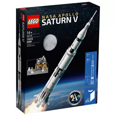 Brand New LEGO Ideas: NASA Apollo Saturn V (92176) • $289.99