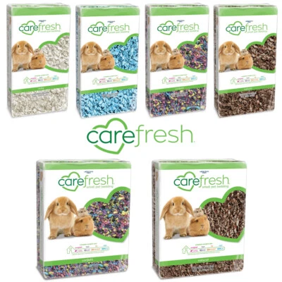 £32.99 • Buy Small Pet Bedding Carefresh Soft Natural Paper Fibre Hamster Rabbit Gerbil