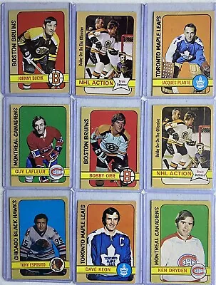 1972-73 NHL O-Pee-Chee NHL OPC Hockey Cards #1 To 340 EX To NM U-Pick From List • $3.64