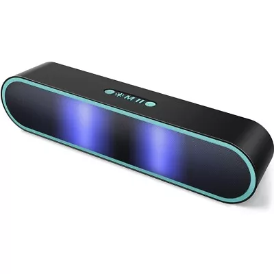 Stereo Bluetooth Speaker | Portable Rechargeable Wireless With Subwoofer Outdoor • $28