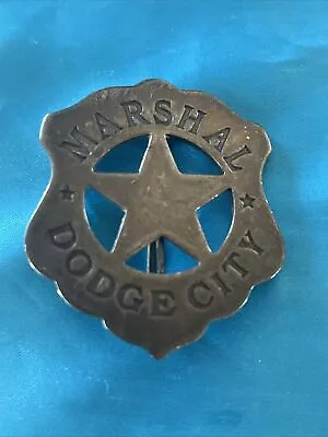 Marshal Dodge City Badge • $16.99