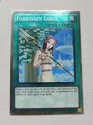Forbidden Lance - NKRT-EN042 - Platinum Rare - Limited Edition - Yu-Gi-Oh  • £4.25