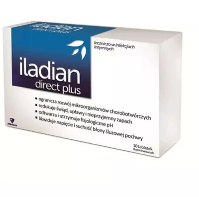 Iladian DirectX Plus 10 Kapsułek Dopochwowych Free Delivery • £11.99
