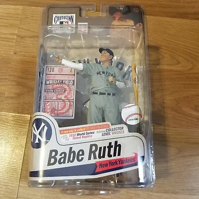 Babe Ruth Yankees Mcfarlane MLB Cooperstown Collection Ticket Replica 782/1000 • $300