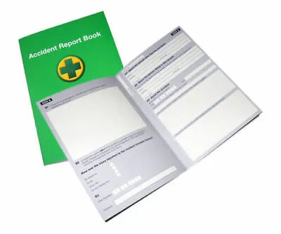 £38 • Buy Accident Report Book - First Aid Injury Record School/Office - HSE Compliant 