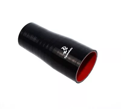 6  Length 4-Ply High Temp 2.25  To 2.75  ID Reducer Coupler Silicone Hose BLACK • $12.99