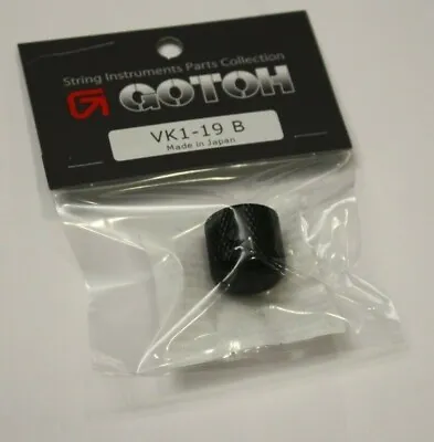 Authentic Gotoh VK1-19 Black Control Knob Metal Fits Ibanez Guitar + Many Others • $8.99