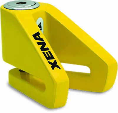 Xena X2Disc Lock - 14mm Pin Yellow  Motorcycle Scooters E-Bikes • $59.68