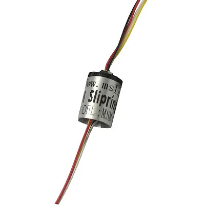 NEW 8.5mm 4 Wires 1A 4 Capsule Micro Slip Ring 240V AC 250Rpm F Monitor • $2.58