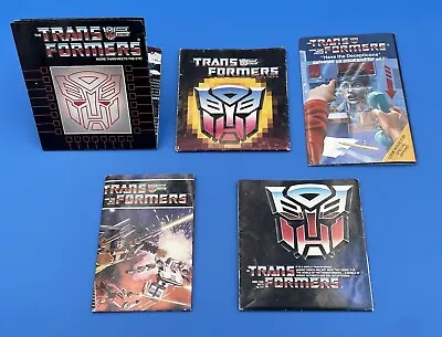 1985 1986 Hasbro G1 Transformers Original Poster Checklist Lot • $34.99