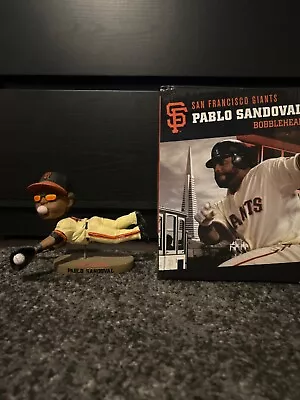 SF Giants Pablo Sandoval SGA Diving Blowing Bubble Bobblehead Original Box • $30