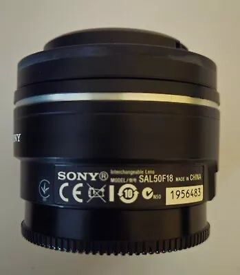 SONY DT 50mm F/1.8 SAM SAL50F18 AF Standard Lens Sony Minolta Alpha Mount • $95