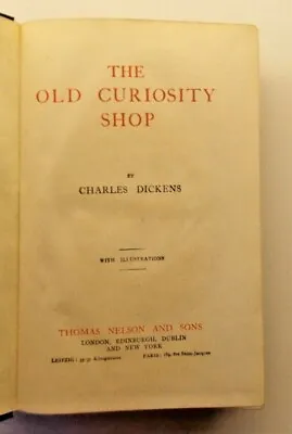 The Old Curiosity Shop By Charles Dickens 1912 Centenary Edition Hardback • £19.95